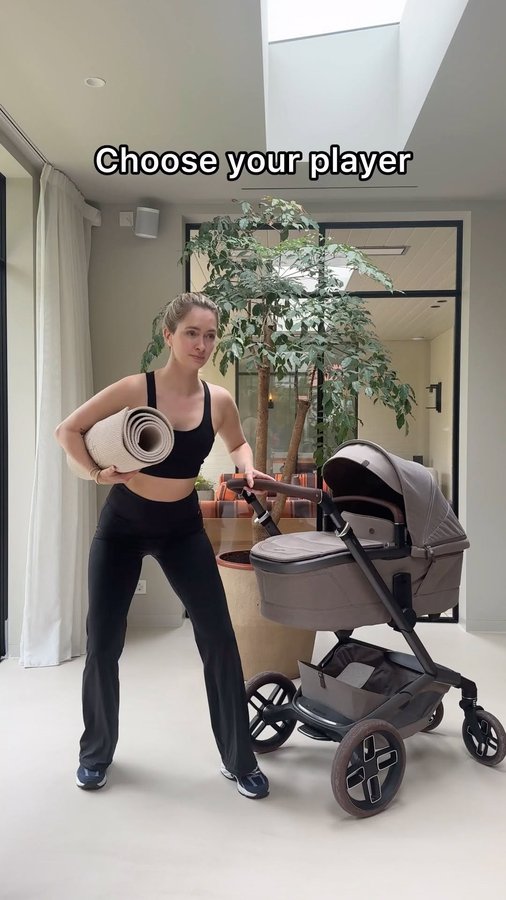 Instagram post by @rianne.meijer for Maxi-Cosi. Caption reads: The ALL OF THEM IN ONE mom hahaha @maxicosi_eu....