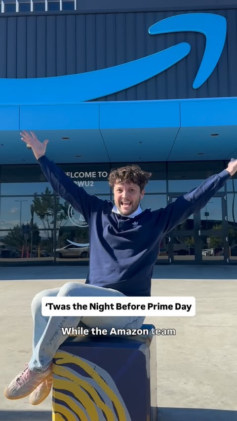 Instagram post by @seanszeps for Amazon. Caption reads: @amazonaustralia asked me to write them a Prime....