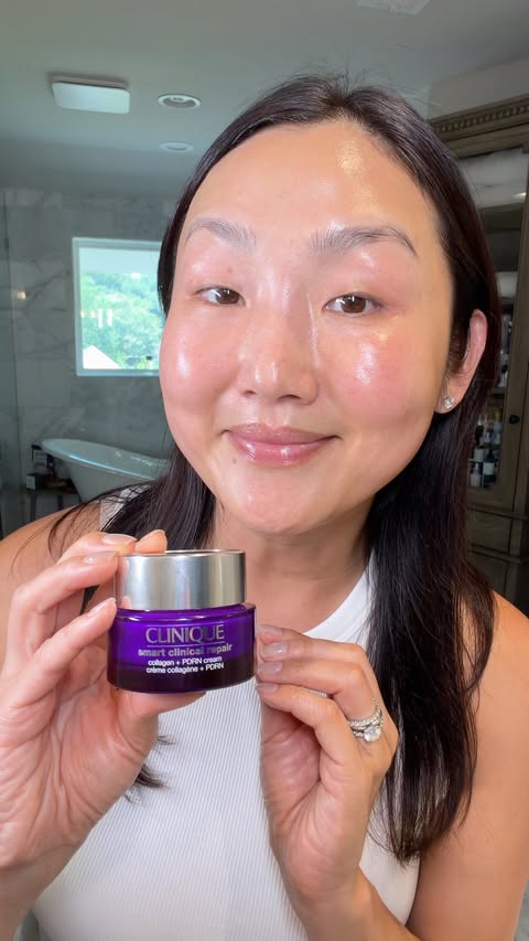 Instagram post by @tamsskyn for Clinique. Caption reads: @clinique has entered the group chat! Clinique....
