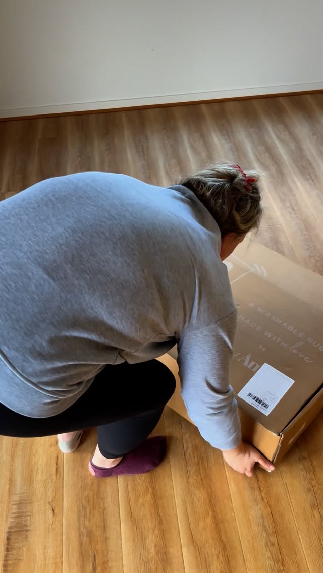 Instagram post by @hospo_heroes for Miss Amara. Caption reads: [...] MOST beautiful rug… Get yours at....