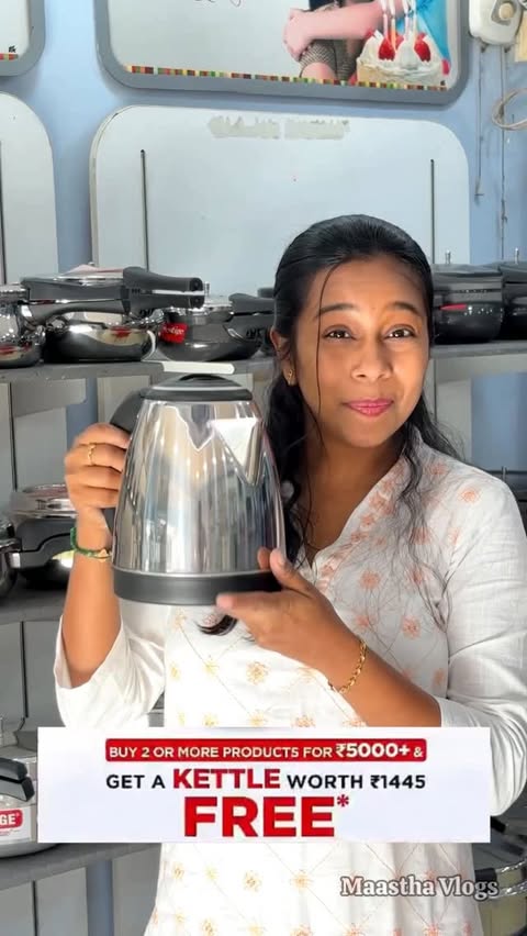 Instagram post by @subha_maastha for TTK Prestige. Caption reads: Don’t Miss Out! 🎉✨

Prestige BUNDLE AND  UPGRADE ....