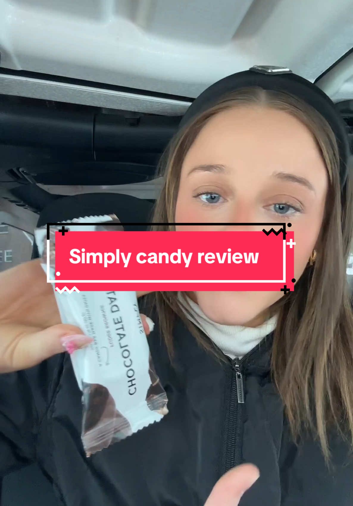 TikTok post by @maddietshiesty for Simply Gum. Caption reads: @Simply Gum is THE BEST.