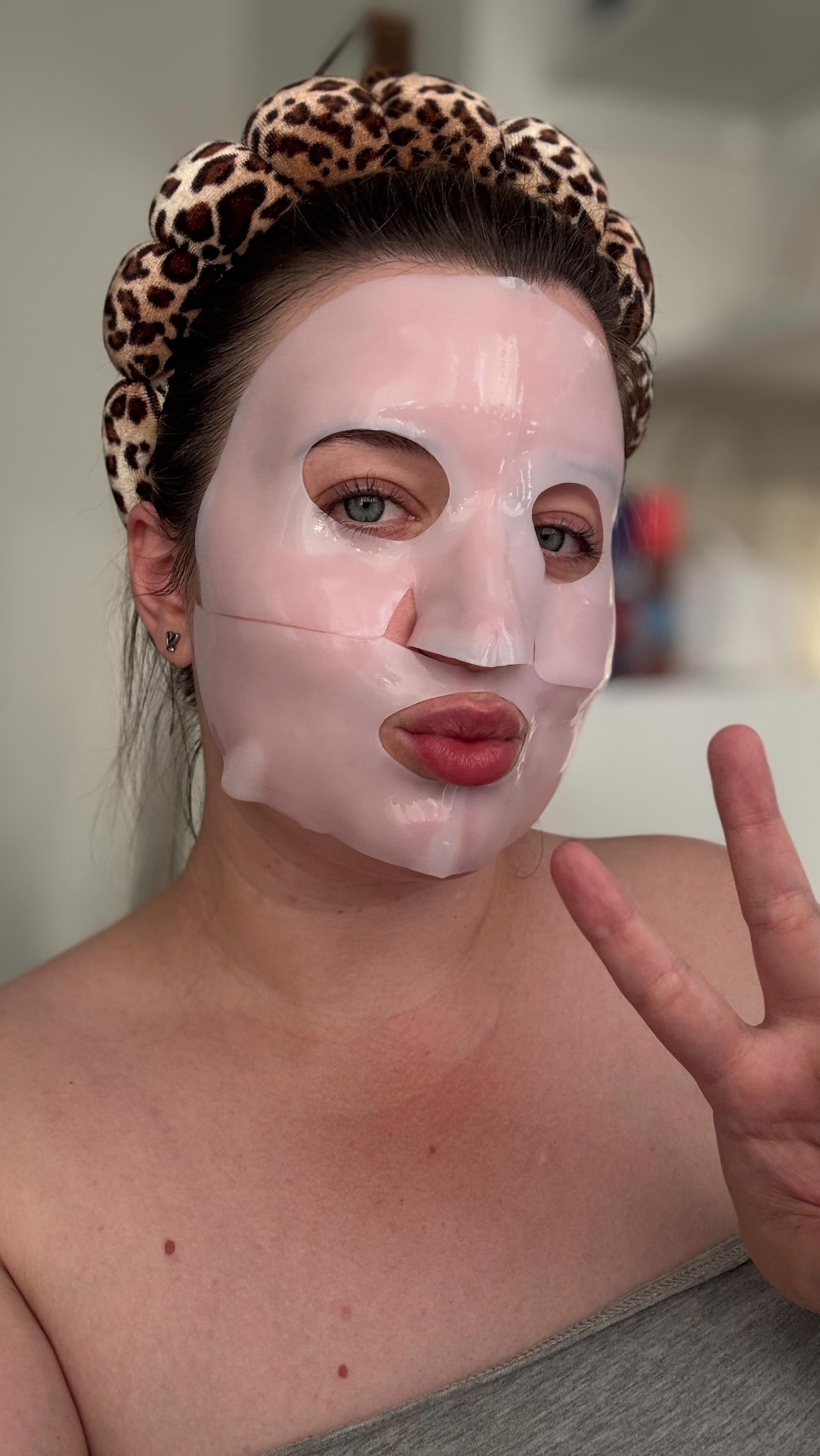Instagram post by @charna.louise for Cosrx. Caption reads: When I tell you I woke up with the GLOWIEST skin....