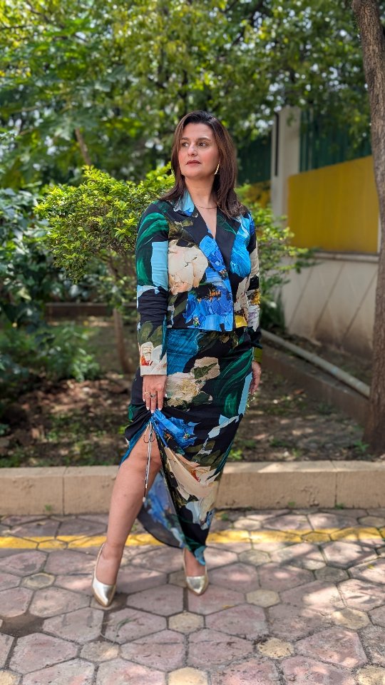 Instagram post by @payalvshankar for Hyatt. Caption reads: PS × THE STYLE WARDROBE 💫

The style wardrobe is....