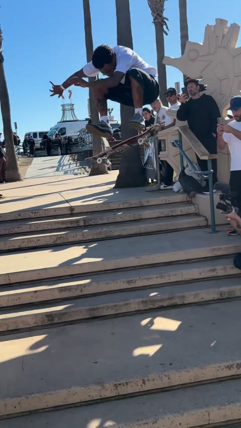 Instagram post by @ryanskcarrell for Nike Skateboarding. Caption reads: @thrashermag BUST or BAIL presented by @nikesb.