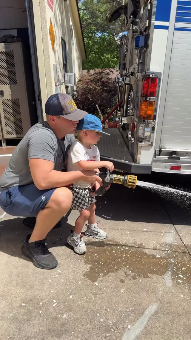 Instagram post by @hannnnahadams for PAW Patrol. Caption reads: End of summer fun 🚒✨ #ad We grabbed the NEW....