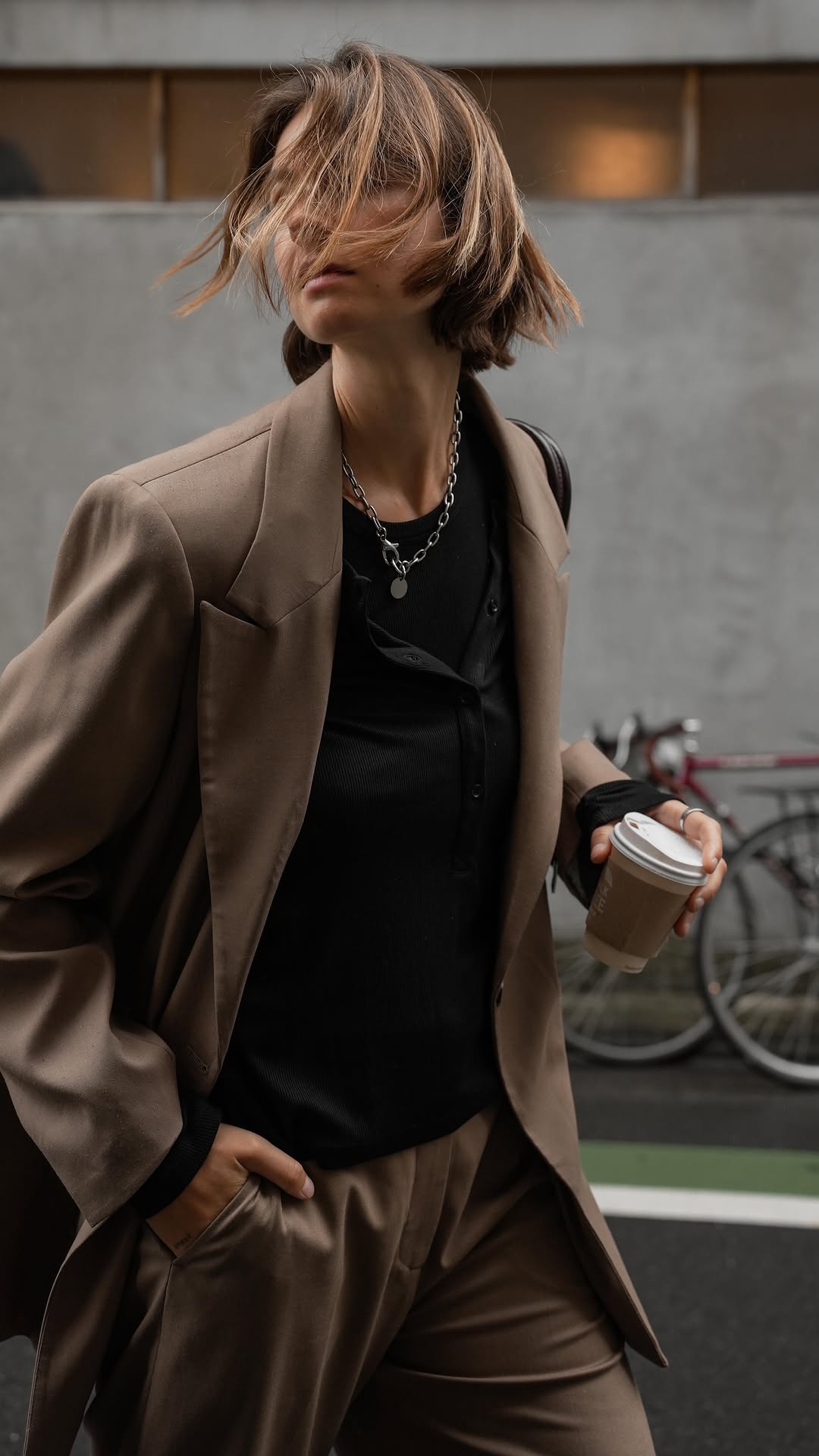 Instagram post by @whaelse for Munthe. Caption reads: *Werbung, Ad // Whenever life gets too hectic,....