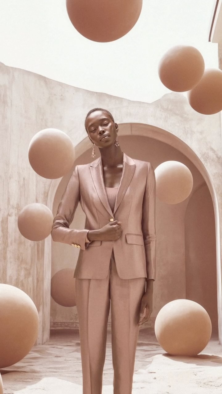 Instagram post by @lindsayadler_photo for Profoto. Caption reads: AI can build environments but lighting makes them....