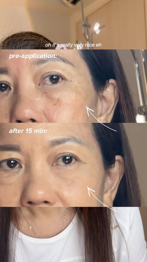 Instagram post by @vivsbeautynotes for Watsons. Caption reads: [...] Revitalift Eye Bag Instant Corrector!!....
