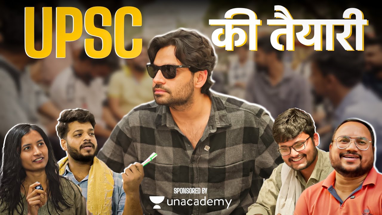 YouTube post by @SatishRayTV for Unacademy. Caption reads: [...] living away from their home. Join UNACADEMY:....