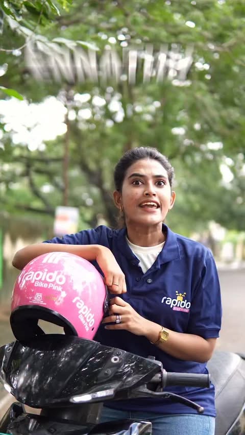 Instagram post by @di.vyasaravanan for Rapido. Caption reads: [...] step today can change your tomorrow.
Rapido....