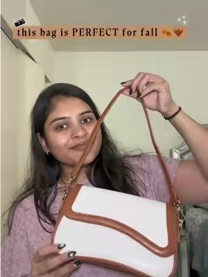 TikTok post by @glamwithdrasti for KKXIU Chain Store. Caption reads: okay but this might be the fall bag 😮‍💨 the....