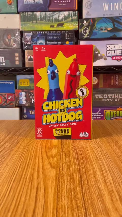 Instagram post by @tiktokboardgames for Big Potato. Caption reads: The fight that has been fought for centuries will....