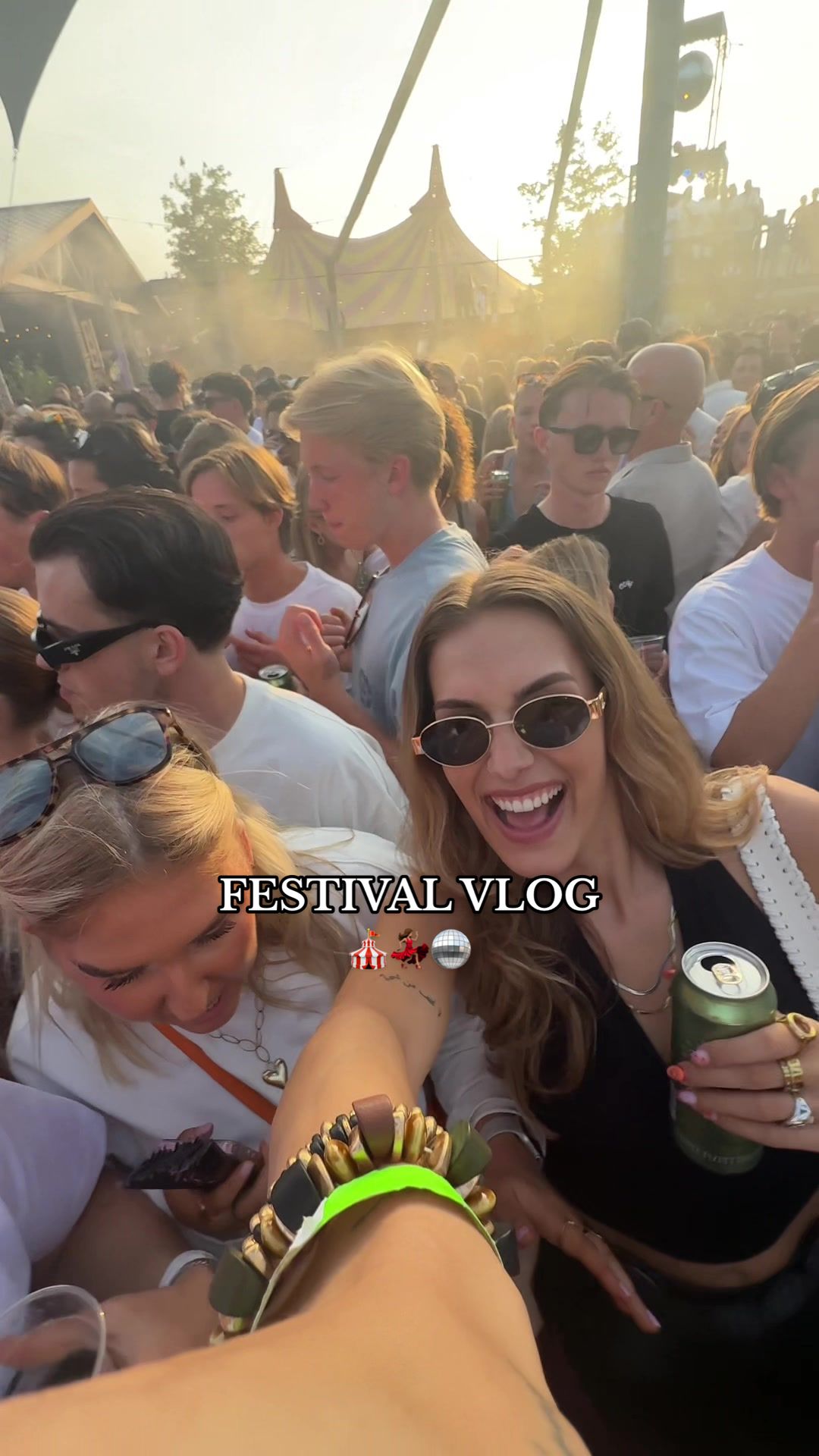 TikTok post by @luna.nieuwboer for Parfumado. Caption reads: Dit wordt mijn nieuwe festival geur 🌸🤗 met....