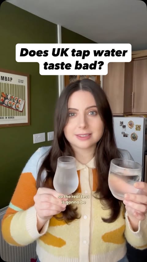 Instagram post by @thebrickhousechronicles for Waterdrop Filter. Caption reads: Birmingham has the 5th worst tasting water?! I’m....