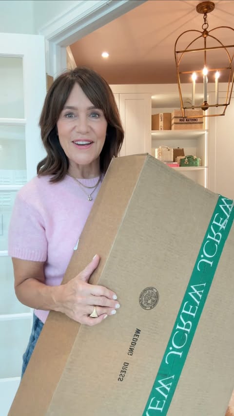 Instagram post by @susie.wright for J.Crew. Caption reads: Just got in my order from @jcrew and found the....