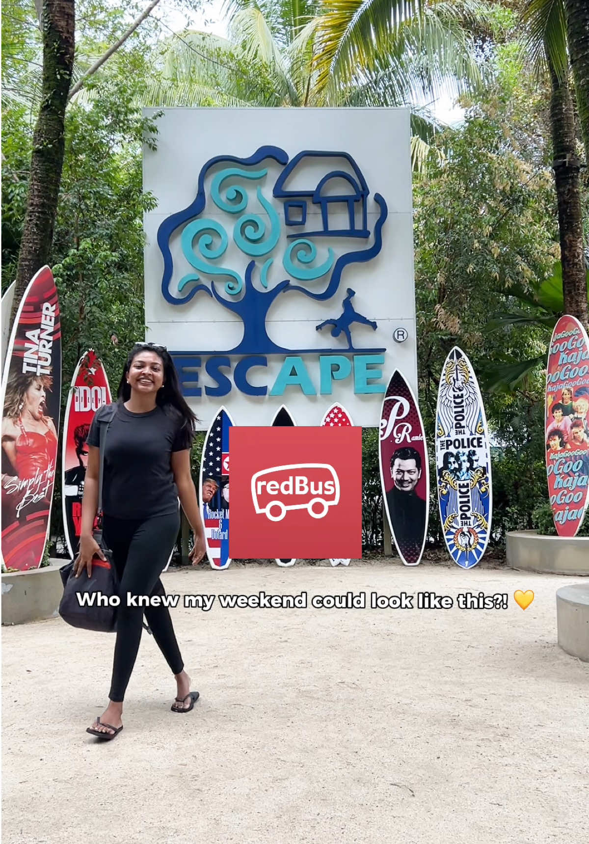 TikTok post by @vaany.ramani for Partipost. Caption reads: Bored at home and craving a quick escape? That’s....