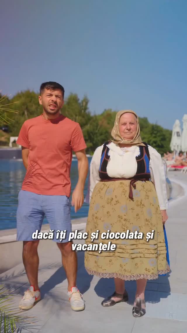 Instagram post by @mirceabravo for Milka. Caption reads: 🍫 + 🌴 = ♥️

#milka #chocolate #holyday #vacation....