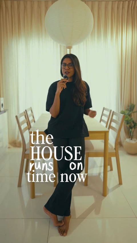 Instagram post by @trishia_santhus for Urban Company. Caption reads: [...] got smart about it 🔓 Been using the Urban....