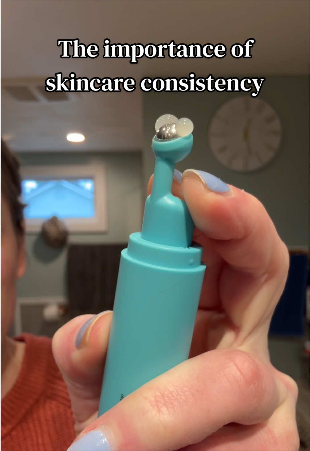 TikTok post by @a_rae_shines for Eight Saints Skincare. Caption reads: [...] for “no make up days” too! @Eight Saints....