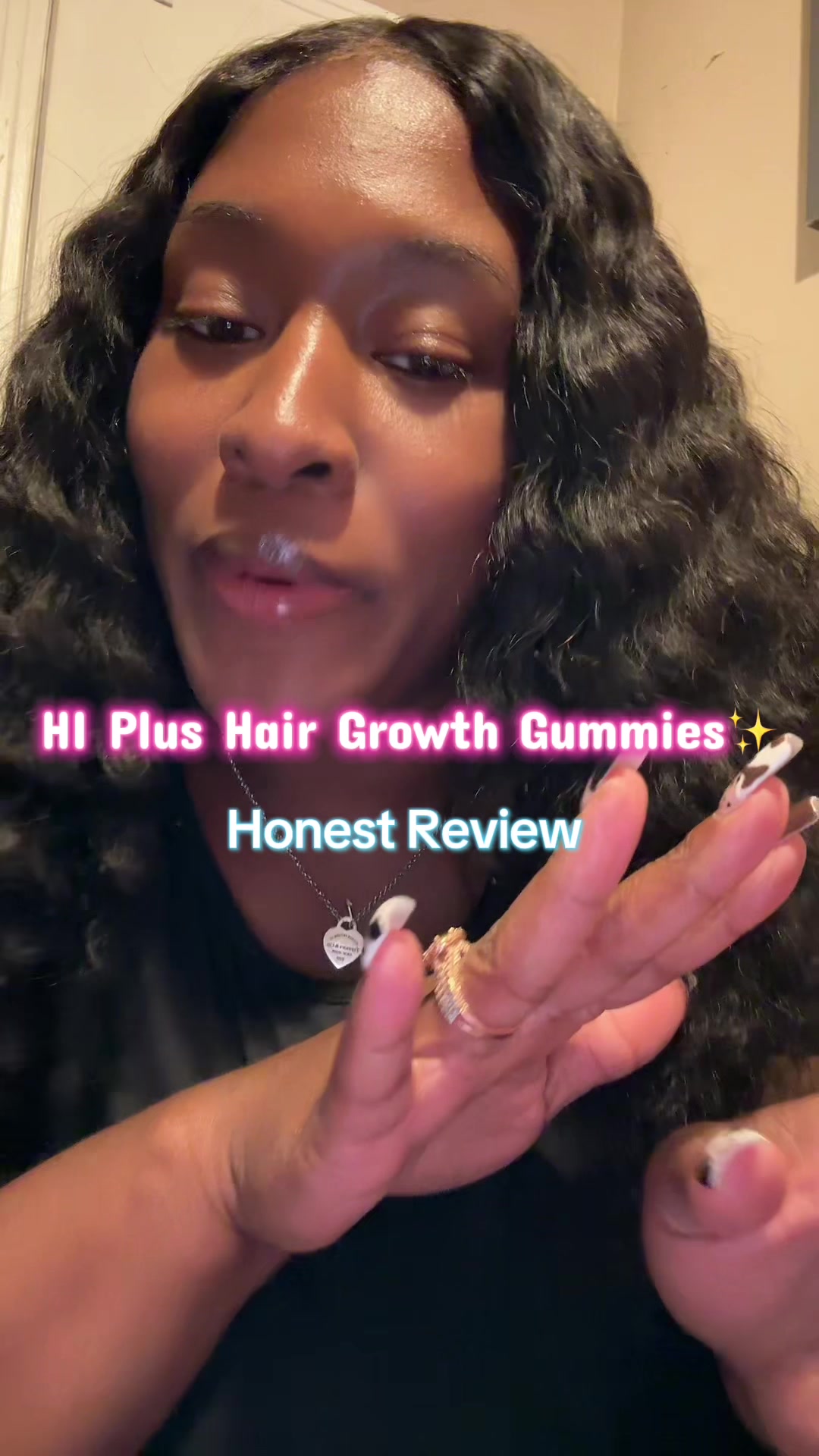 TikTok post by @theepyht for HiPlus. Caption reads: @HiPlus gummies are actually good too omg! Click....