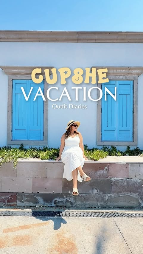 Instagram post by @our.chaotic.little.life for Cupshe. Caption reads: Vacation outfits from Cupshe that actually got....