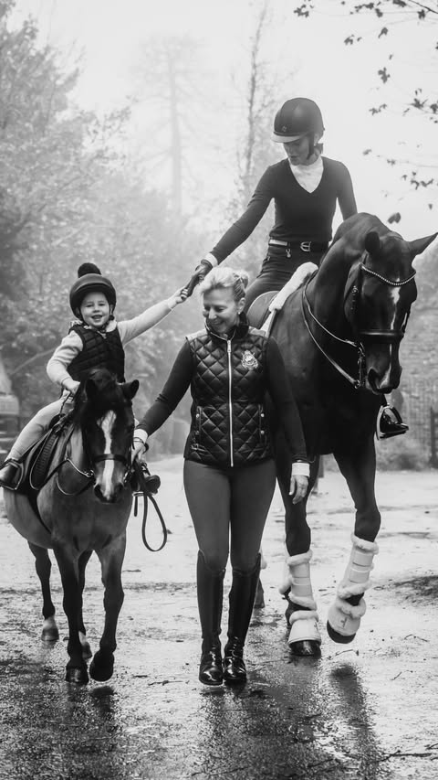 Instagram post by @jadehollandcooper for Holland Cooper. Caption reads: This is what Sundays are made for… Riding with my....