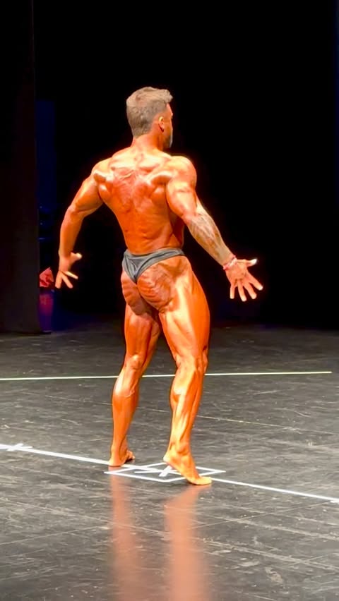 Instagram post by @nayden_ifbbpro for FLEX Magazine. Caption reads: SHREDDED TO THE BONE 💀
⏳⏳
Next year alien....