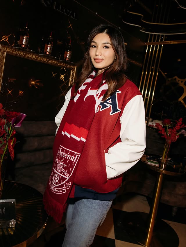 Instagram post by @gemmachan for Chivas Regal. Caption reads: [...] worked out 🔥♥️ #NLD #COYG

@arsenal....