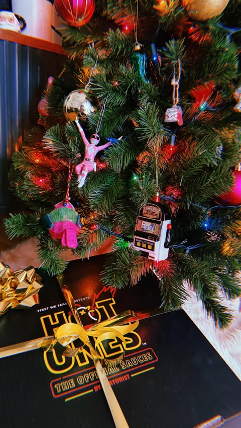 Instagram post by @sbonbon for First We Feast. Caption reads: 🚨 GIVEAWAY 🚨

Tis the season to get spicy 🔥 and....