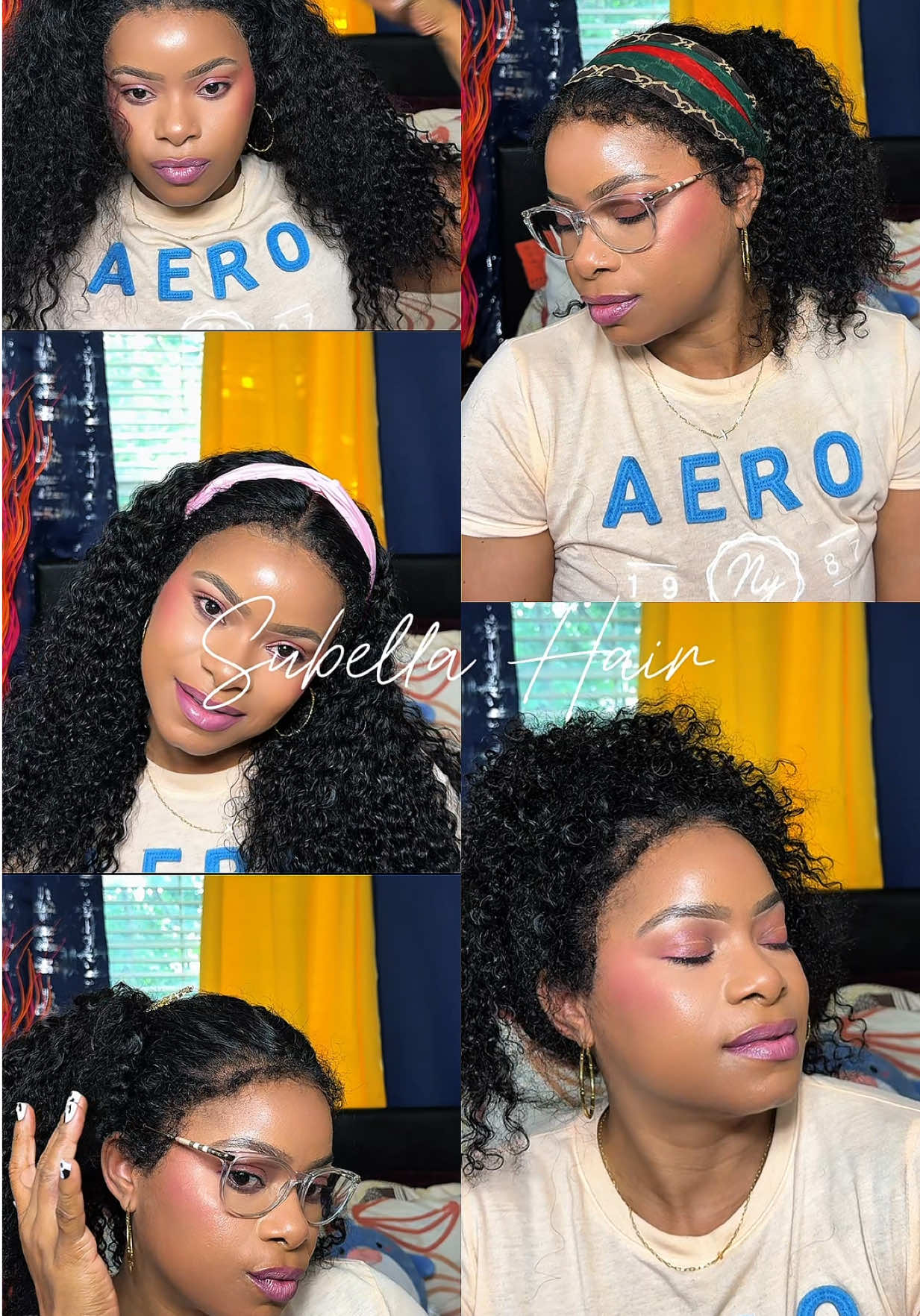 TikTok post by @venusdolls1 for Subella Hair. Caption reads: [...] Perfect for beginners 💕 #subellawig....