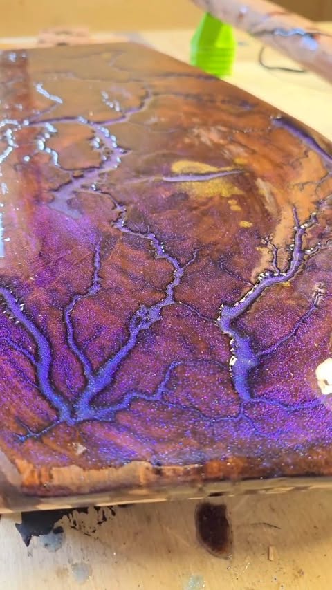 Instagram post by @shocks_functional_art for Eye Candy Pigments. Caption reads: They have magical pigments at @eyecandypigments....