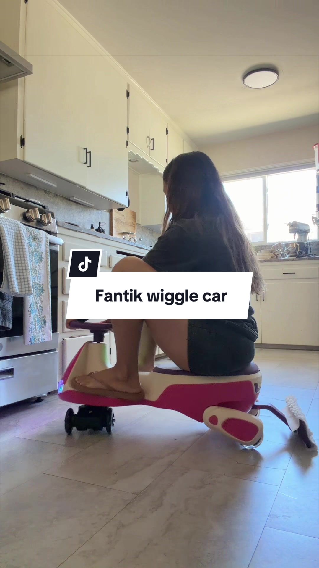 TikTok post by @dailydoseofvivianna for FanttikRide. Caption reads: [...] of a child’s lifetime is here 🤗....