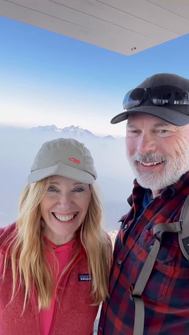 Instagram post by @mattandkarensmith for Suunto. Caption reads: Not every hike pushes us to the edge, but the ones....