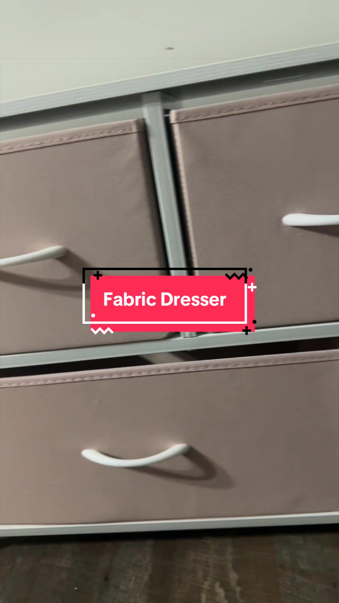 TikTok post by @babydoll2184 for Sweetcrispy Official. Caption reads: @Sweetcrispy Official I’ve had my dressers like....