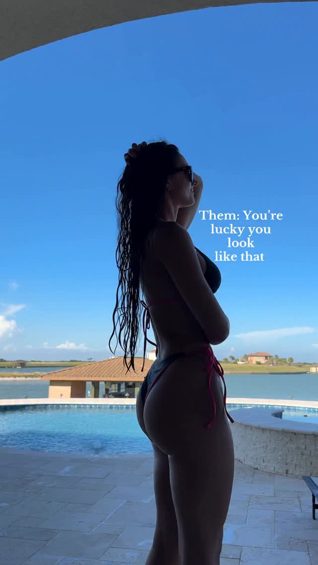 Instagram post by @christina_shep_pt for BUILT Bar. Caption reads: Not lucky. Just consistent. I’m just an average....