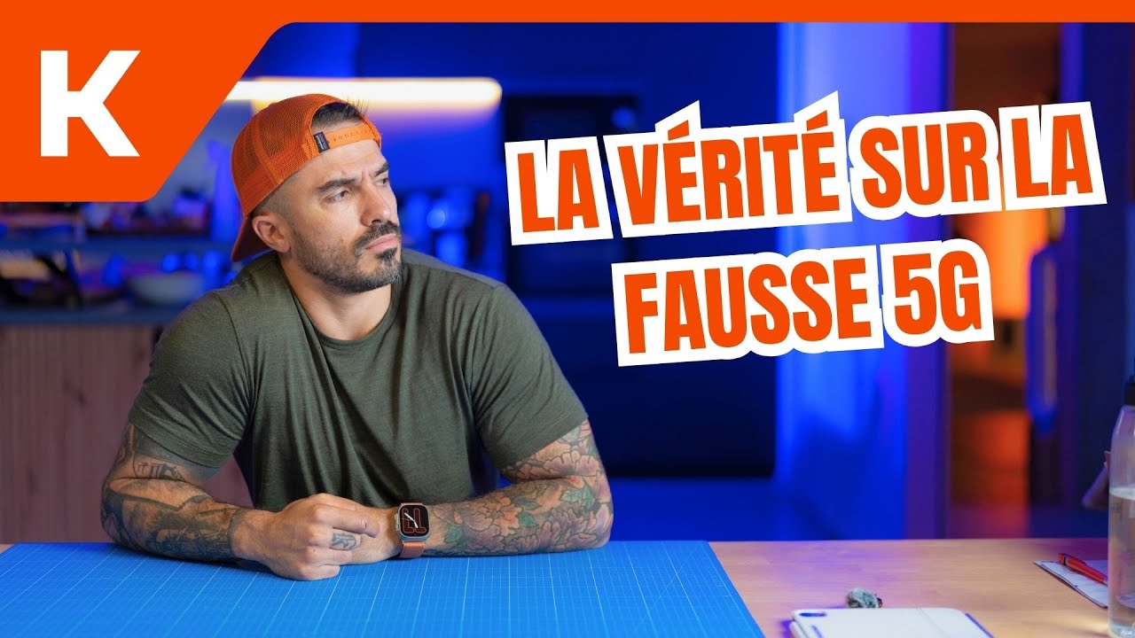 YouTube post by @lknsardari for Ultrahuman. Caption reads: 5G in France: we've been lied to from the start.