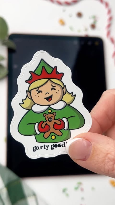 Instagram post by @gartygoodies for VistaPrint. Caption reads: This is my new favorite way to preserve my....