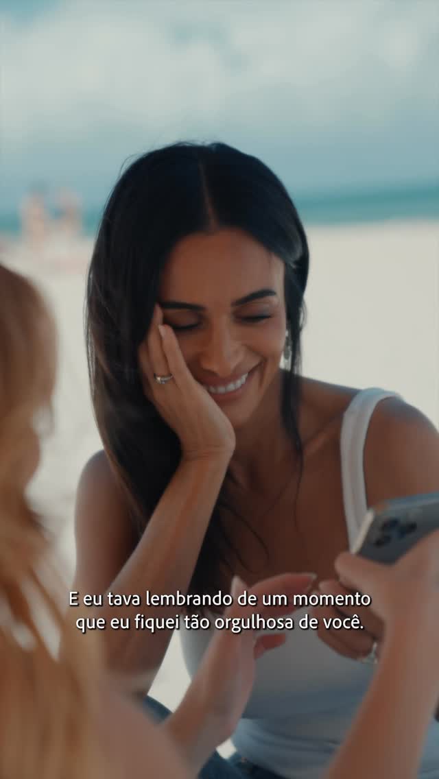 Instagram post by @mariabbraz for Carolina Herrera. Caption reads: Três Good Girls vivendo o amor em sua forma mais....