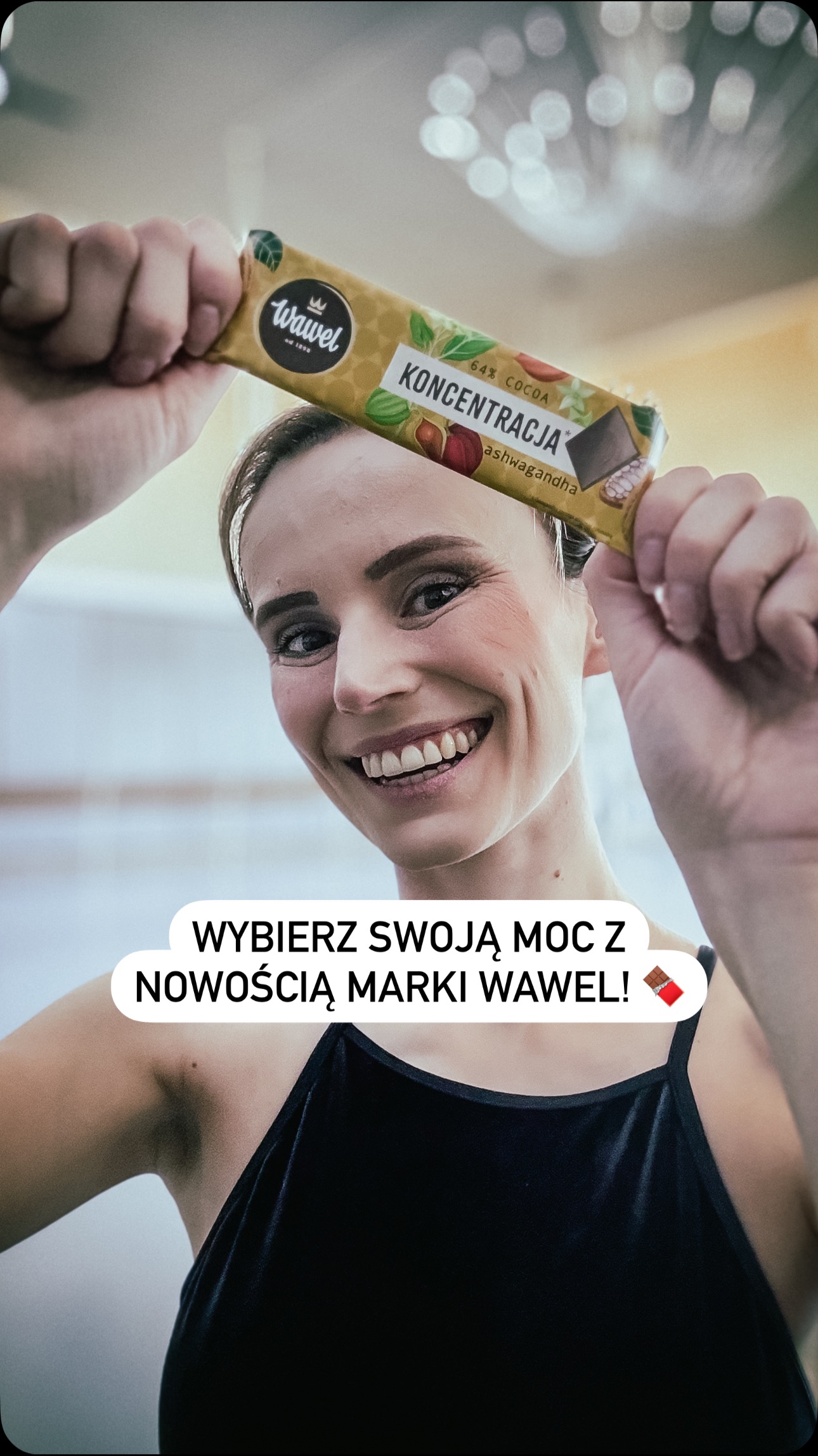 Instagram post by @simpledancerslife for BrandLift Influencer Marketing 4.0. Caption reads: A mówiłam ostatnio, że jem słodycze....