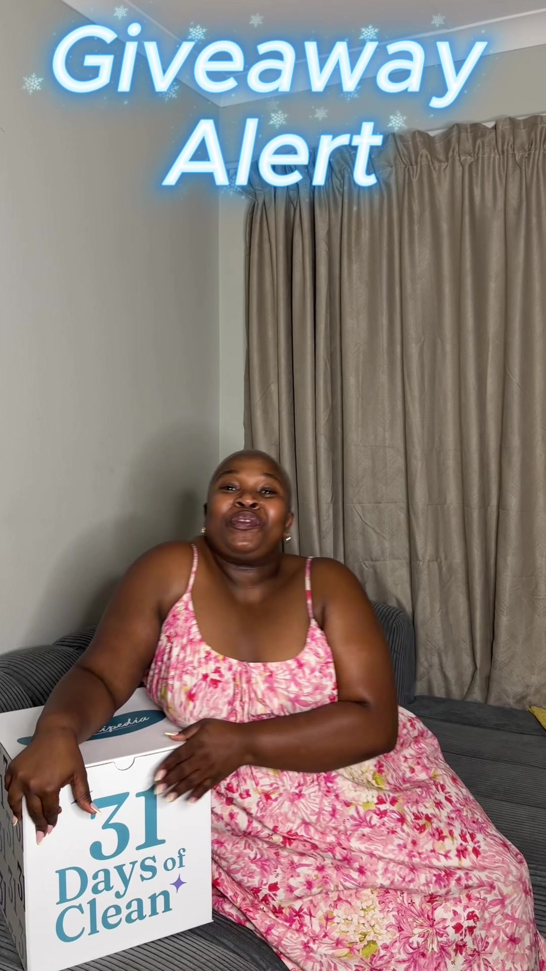 TikTok post by @mncwatjies_ for Cleanipedia. Caption reads: [...] One of you is about to win the full....