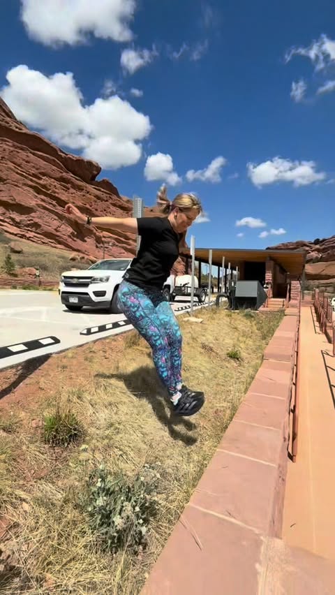 Instagram post by @mel2toes for Constantly Varied Gear. Caption reads: The crew coached and encouraged me to break this....