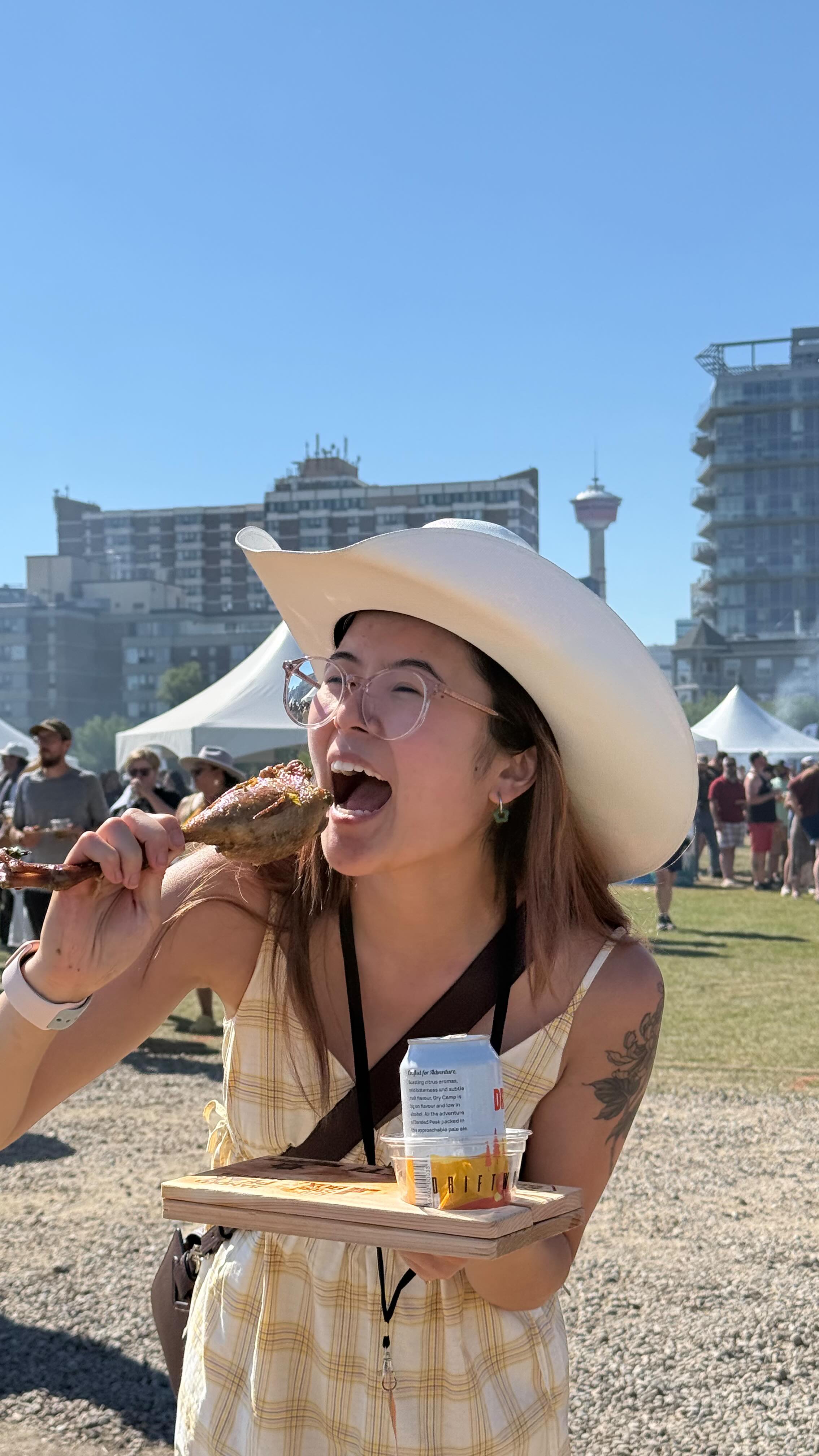 Instagram post by @brewerythebeast for Travel Alberta. Caption reads: 🔥 Alberta’s Premier Culinary Celebration 🔥

We....