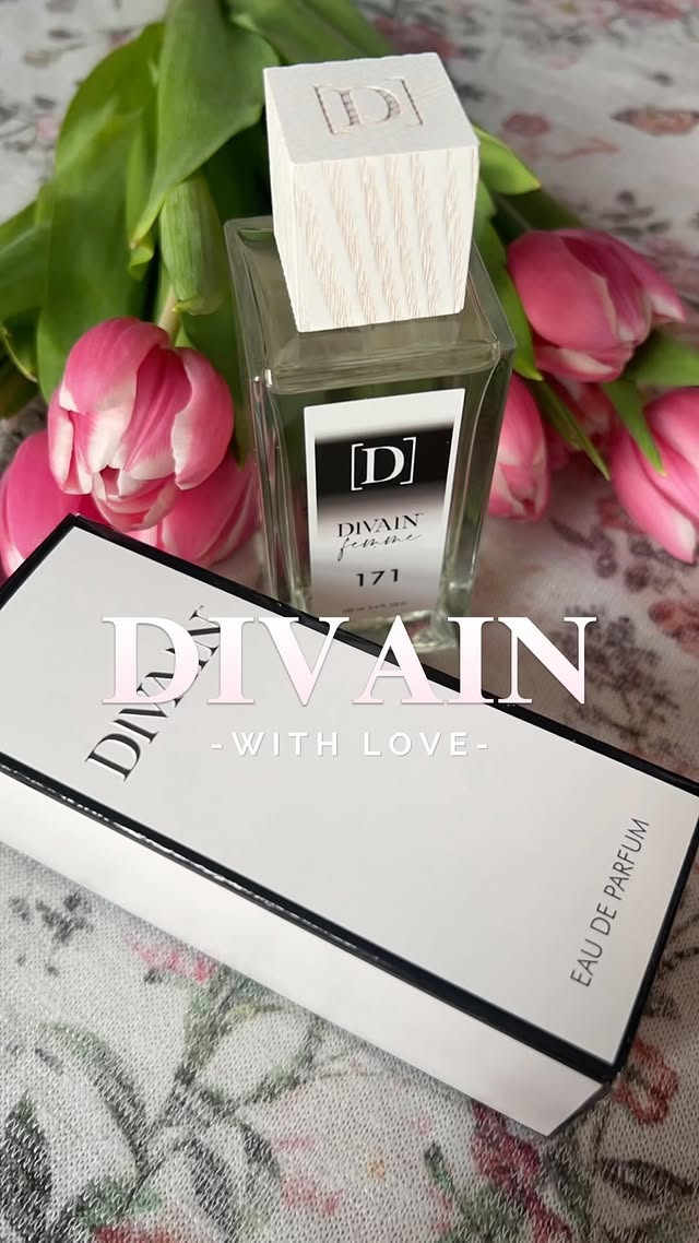 Instagram post by @tashtash29 for DIVAIN Parfums. Caption reads: [...] What’s your favourite perfume?....
