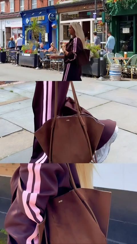 Instagram post by @faithelisuxo for JW PEI. Caption reads: @jwpei_official The perfect bag for every [...].
