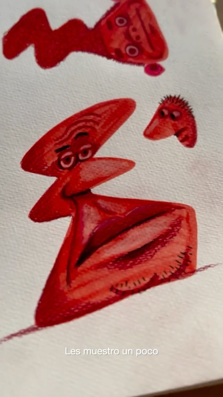 Instagram post by @ingesman for Faber-castell. Caption reads: Fan de juntarme con amigos a dibujar 🙌

Les....