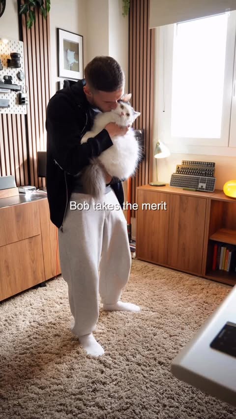 Instagram post by @brian.qk for Wondershare. Caption reads: [...] can be tough but thankfully Bob and....