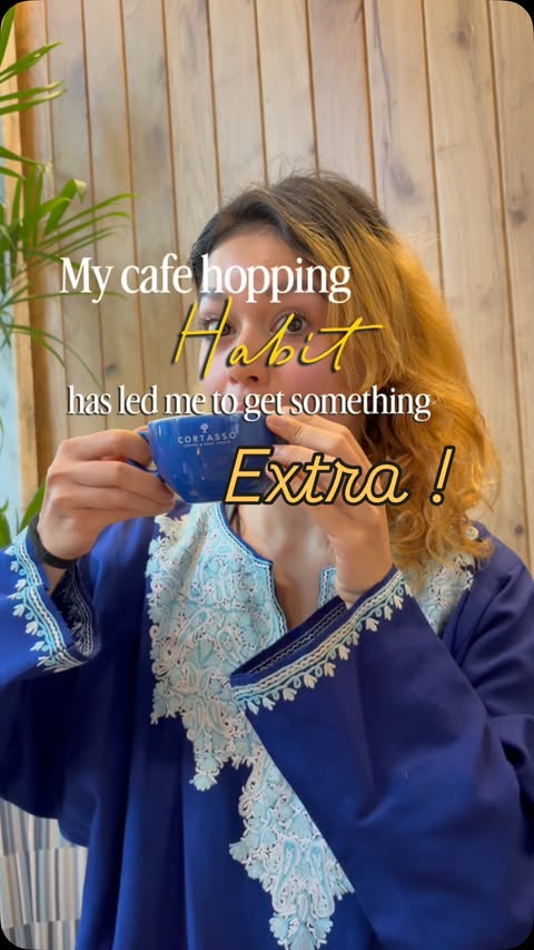 Instagram post by @mahikasharma__ for Paytm. Caption reads: My café hopping habbit makes all of my coffee....