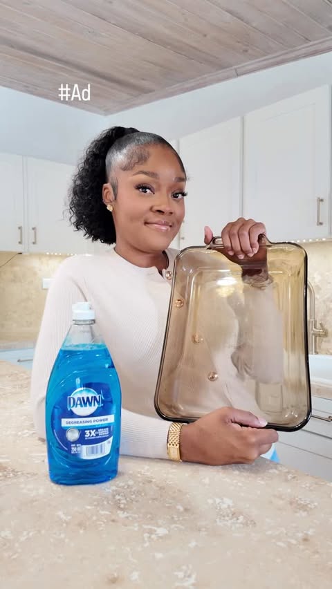 Instagram post by @theaebony for Dawn. Caption reads: [...] all dish soaps are created equal. The New....