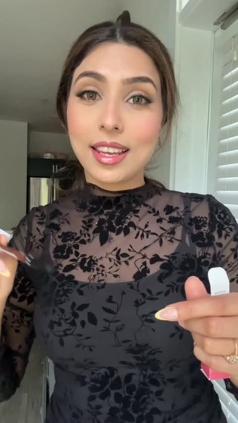 Instagram post by @harmanbeautyy for nooni. Caption reads: Tired of reapplying lipstick Try this....